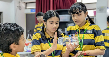 Students learning innovation